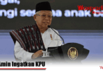 Ma’ruf Amin Mengingatkan Calon Presiden untuk Menghargai Petugas Dishub yang Dianiaya OTK, serta Menekankan Pentingnya ASN Mengenakan Pakaian Kasual.