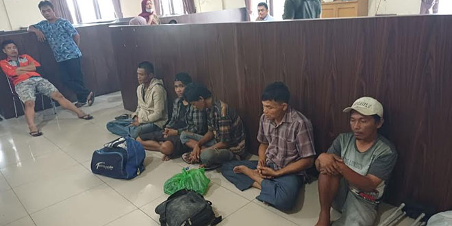 Tim Patroli Polrestabes Medan Berhasil Mengamankan 5 Pengamen dan Jukir Ilegal di Amplas