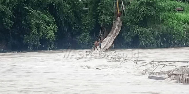 Masyarakat Desak Perbaikan Jembatan Gantung Mendabe di Aceh Tenggara