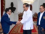 Presiden Jokowi Menerima Pengurus PWI Pusat di Istana Merdeka