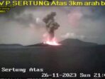 Gunung Anak Krakatau dalam Kondisi Siaga, Waspada di Jarak 5 KM dari Pusat Erupsi