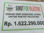 Bantuan Rp1,6 Miliar dari Sumatera Utara untuk Warga Palestina