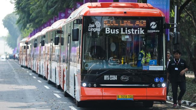 DKI Dapat 26 Bus Listrik Baru, Mampu Menempuh 250 Km dengan Sekali Cas