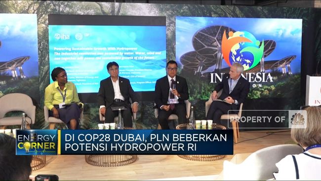 PLN Ungkap Potensi Hydropower Indonesia di COP28 Dubai