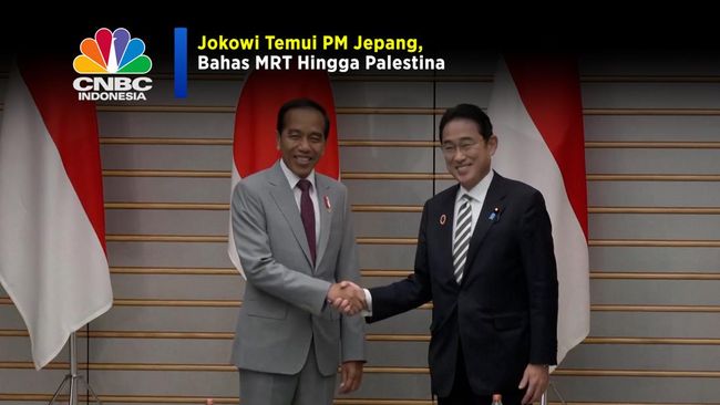 Video: Pertemuan Jokowi dengan Perdana Menteri Jepang, Pembahasan MRT hingga Situasi Palestina