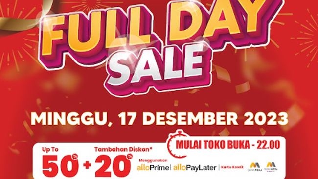 Besok Kembali Adalah Transmart Full Day Sale! Persiapkan Diri untuk Merapat!