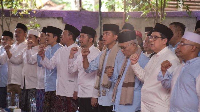 Ribuan Kiai Kampung di Banyuwangi Mendukung Prabowo-Gibran Menang Pilpres 2024