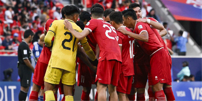 Timnas Indonesia Melaju ke 16 Besar setelah Bermain Imbang dengan Kirgistan dan Oman 1-1