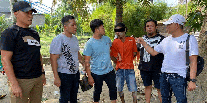 Polrestabes Medan Melakukan Razia di ‘Kampung Narkoba’ Klambir V dan Menangkap Lima Orang – Berita dari Waspada Online