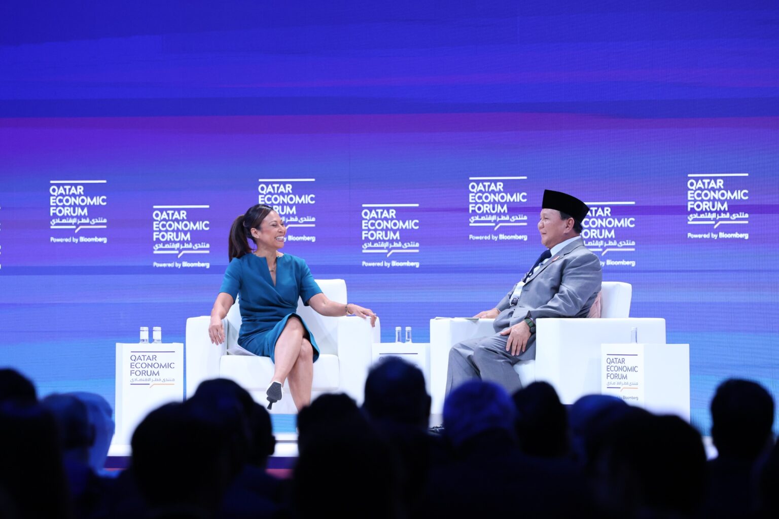 Prabowo Subianto Unveils Government Priorities at the Qatar Economic Forum: Food, Energy, and Downstreaming