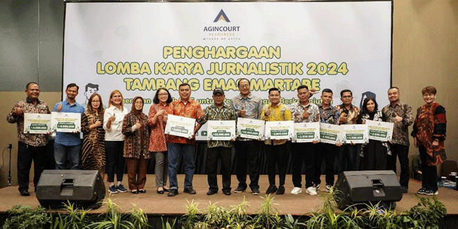 13 Wartawan yang Meraih Penghargaan dalam Lomba Karya Jurnalistik 2024 di Tambang Emas Martabe – Waspada Online