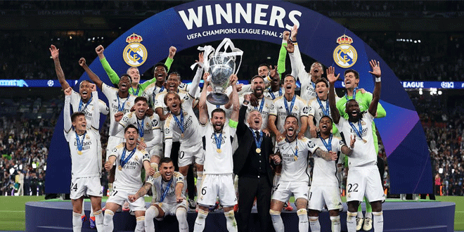 Real Madrid Juara Tanpa Kekalahan, Meraih Trofi ke-15