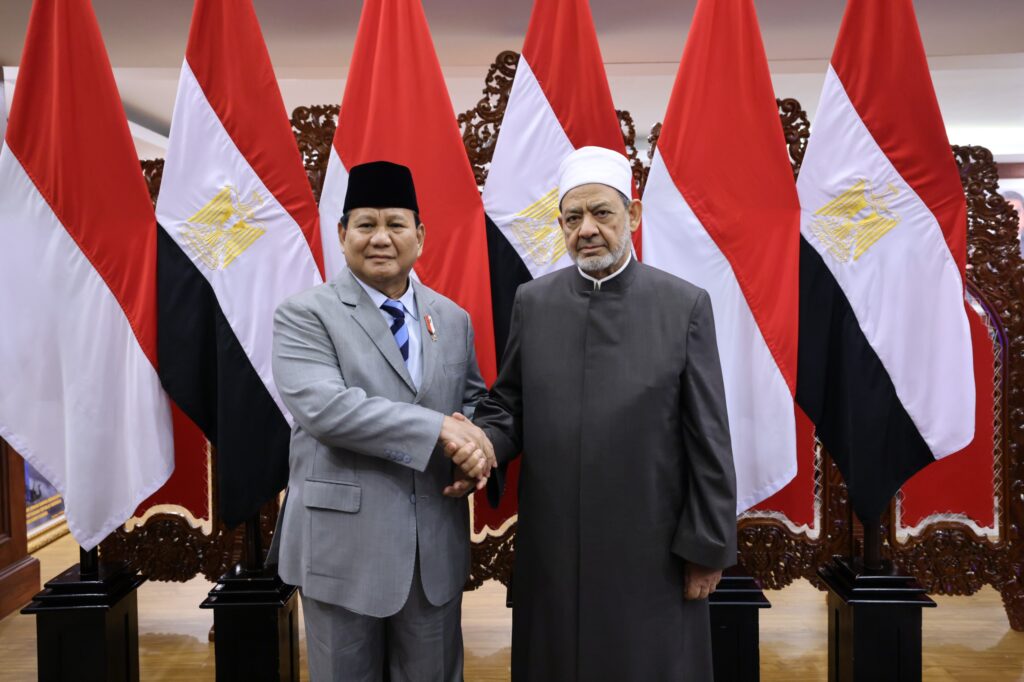 Prabowo Subianto Didoakan Imam Besar Al Azhar Mesir Lancar Pimpin Indonesia 