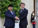 Prabowo Subianto Welcomed by Macron at the Élysée Palace with Honor Guard