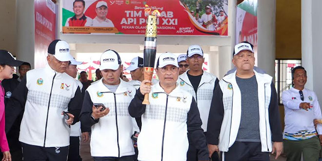 Kirab Api PON XXI 2024 di Sumut Melintasi 18 Daerah – Waspada Online