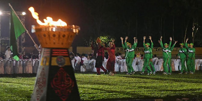 Ribuan Orang Menyaksikan Acara Bersejarah Pembukaan PON XXI di Sumatera Utara – Waspada Online