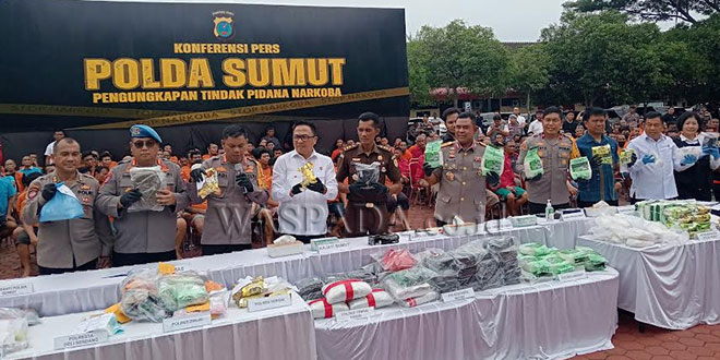 Polda Sumut Memberlakukan Tindakan Tegas Terukur Terhadap 28 Tersangka Narkoba Selama Juli-Oktober 2024 – Waspada Online