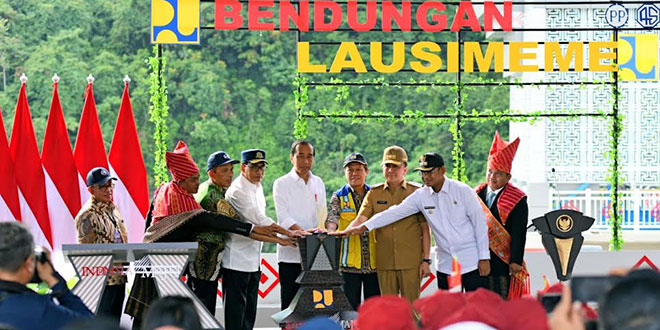 Presiden Jokowi Meresmikan Bendungan Lau Simeme di Kabupaten Deliserdang – Waspada Online